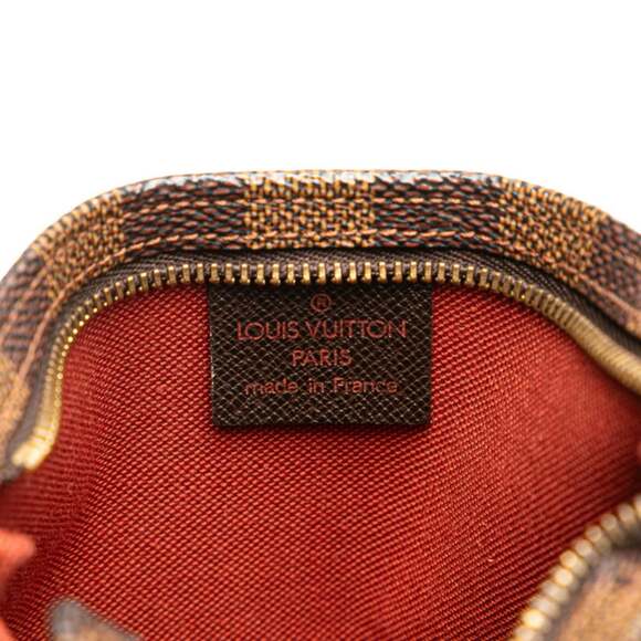 LOUIS VUITTON Brown Damier Leather Shoulder Bag - Picture 9 of 10